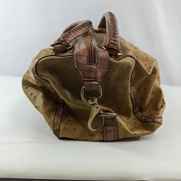 Nine West Leather Beige Satchel w/ Mini  Tote - Picture 4 of 13